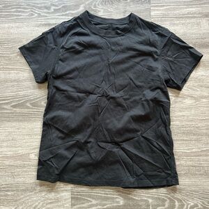 lululemon athletica Black Short Sleeve Crew Tee